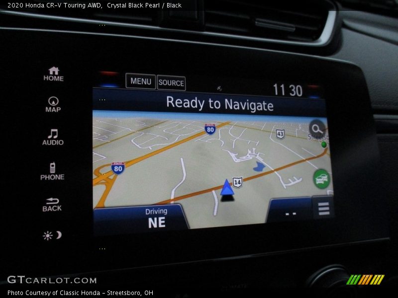 Crystal Black Pearl / Black 2020 Honda CR-V Touring AWD
