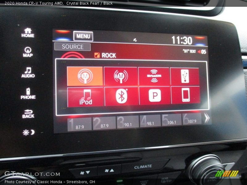 Crystal Black Pearl / Black 2020 Honda CR-V Touring AWD