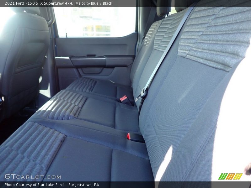 Velocity Blue / Black 2021 Ford F150 STX SuperCrew 4x4