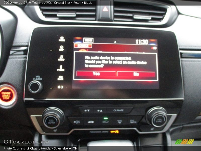Crystal Black Pearl / Black 2020 Honda CR-V Touring AWD