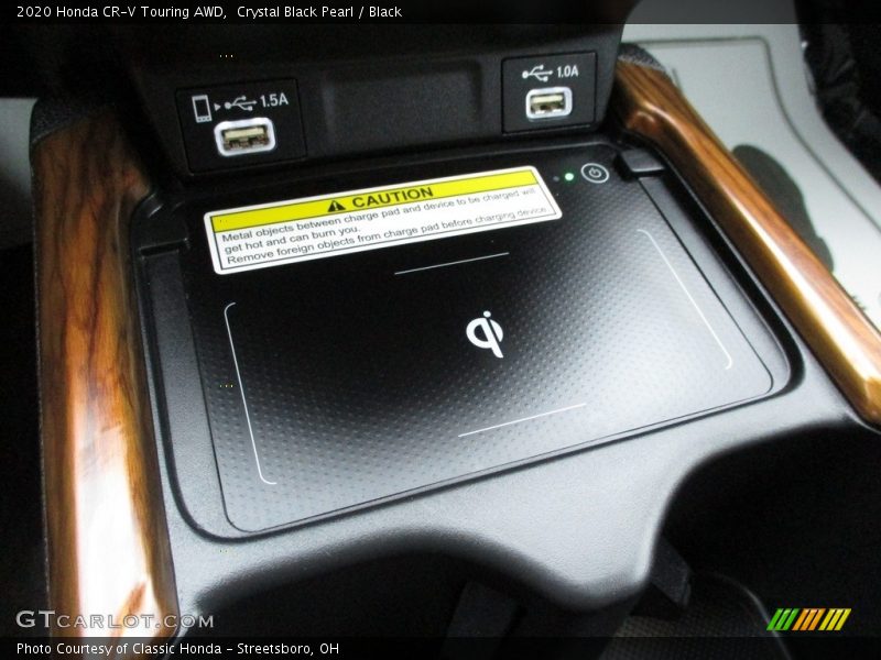 Crystal Black Pearl / Black 2020 Honda CR-V Touring AWD