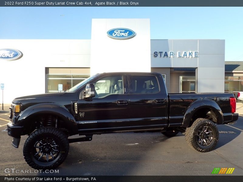 Agate Black / Black Onyx 2022 Ford F250 Super Duty Lariat Crew Cab 4x4