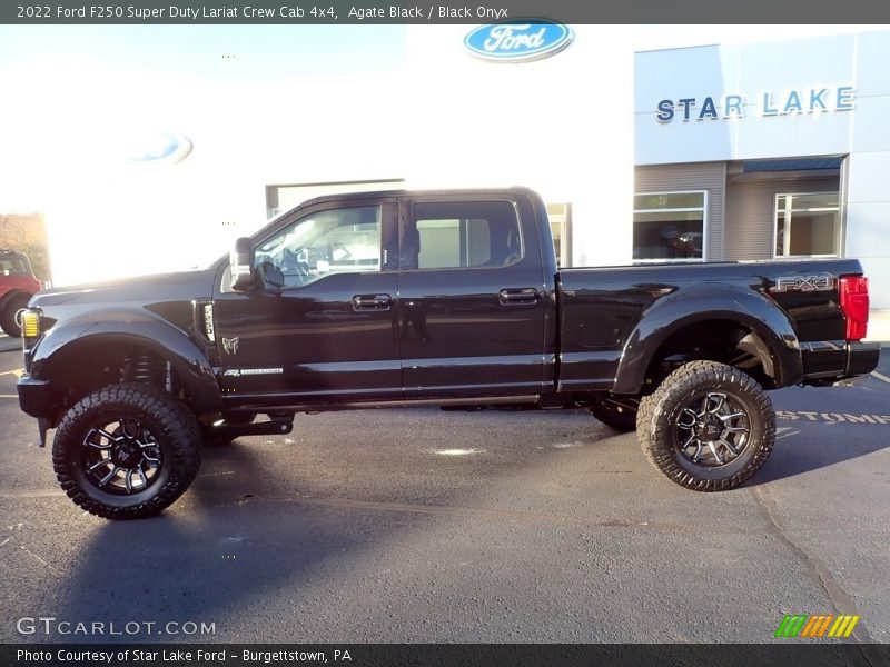 Agate Black / Black Onyx 2022 Ford F250 Super Duty Lariat Crew Cab 4x4