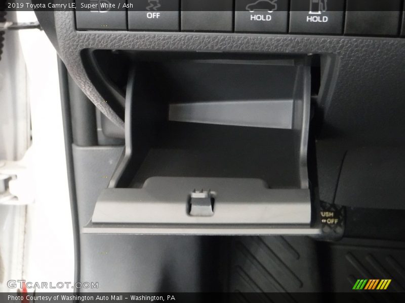 Super White / Ash 2019 Toyota Camry LE