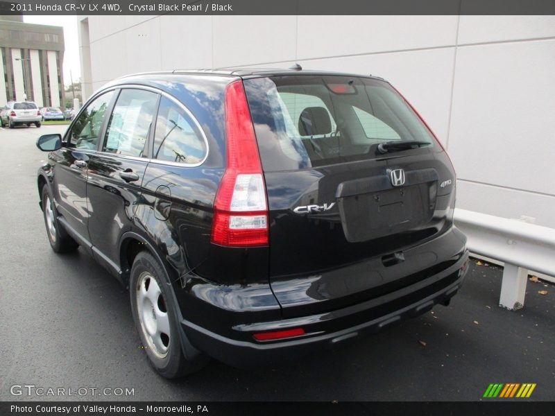 Crystal Black Pearl / Black 2011 Honda CR-V LX 4WD