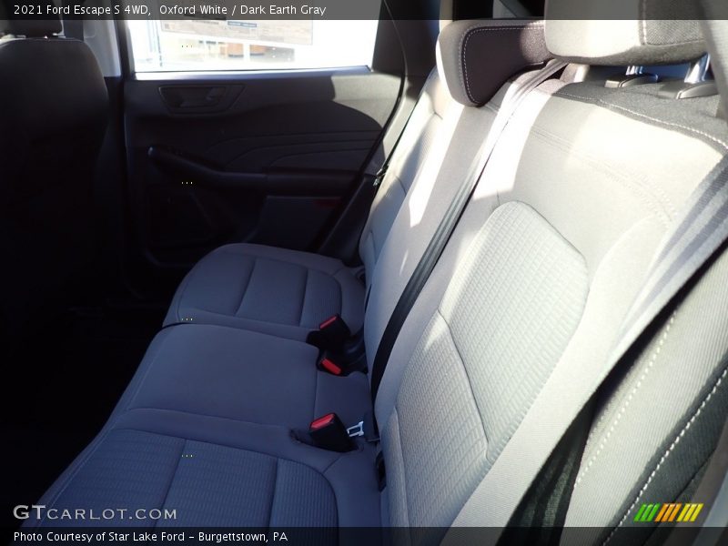 Oxford White / Dark Earth Gray 2021 Ford Escape S 4WD