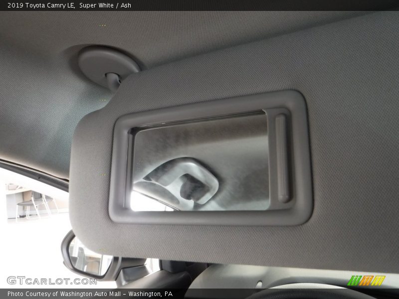Super White / Ash 2019 Toyota Camry LE