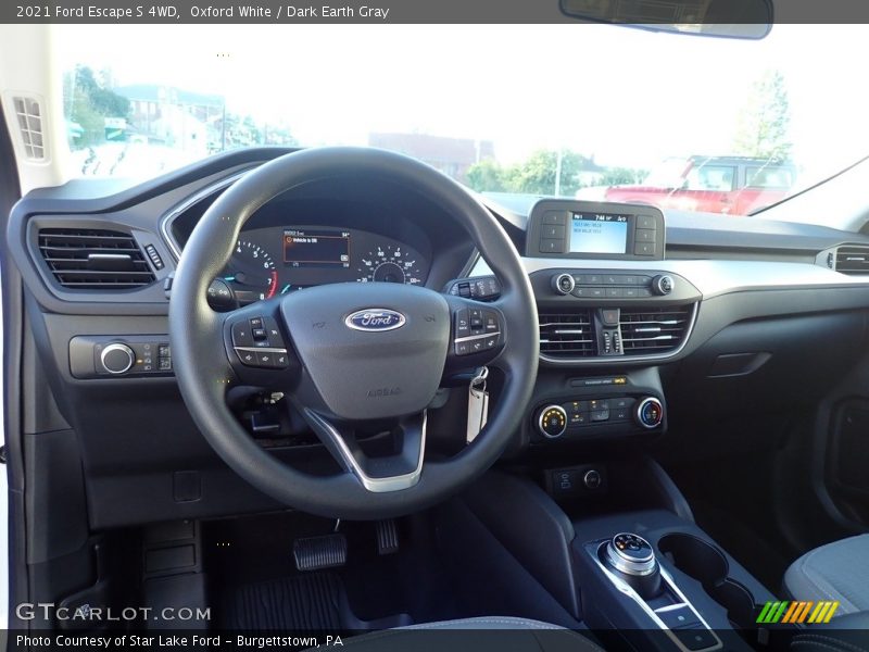 Dashboard of 2021 Escape S 4WD