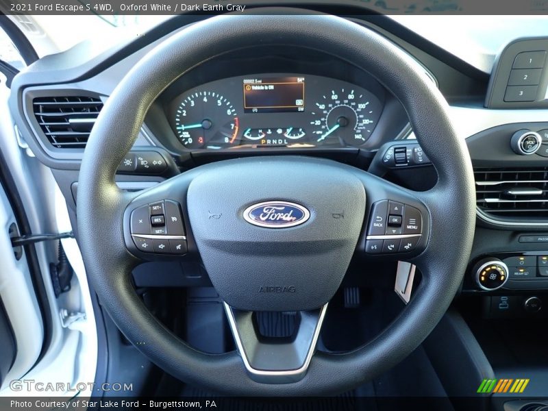  2021 Escape S 4WD Steering Wheel