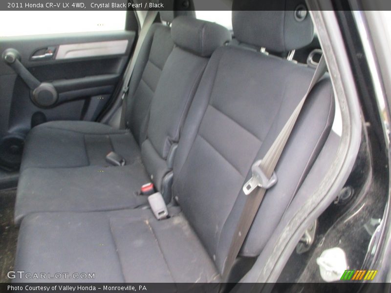 Crystal Black Pearl / Black 2011 Honda CR-V LX 4WD