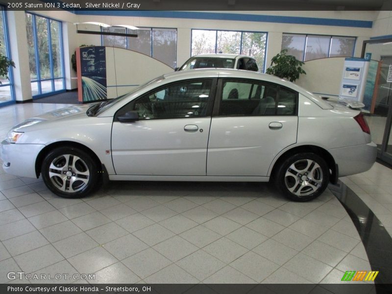 Silver Nickel / Gray 2005 Saturn ION 3 Sedan
