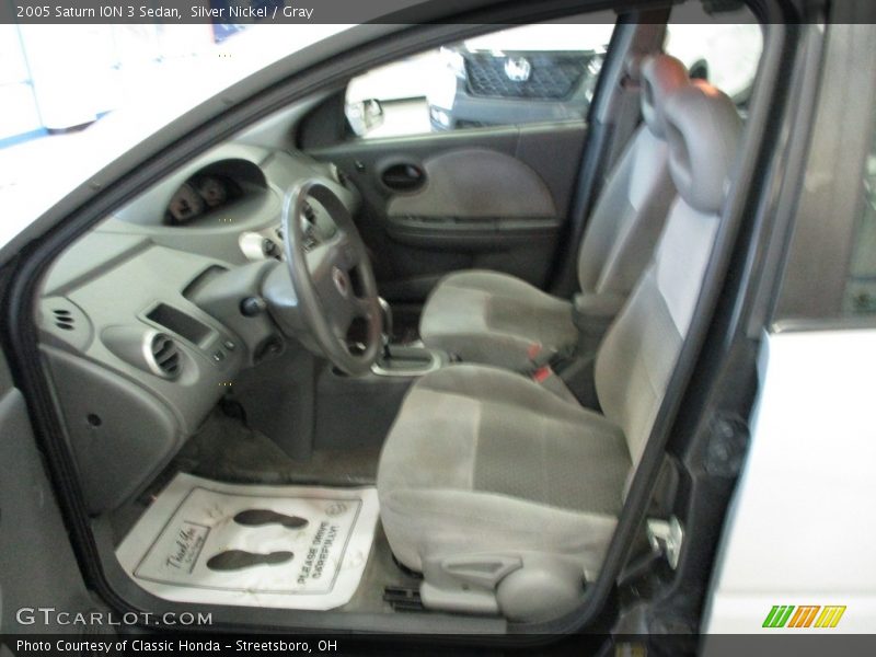 Silver Nickel / Gray 2005 Saturn ION 3 Sedan