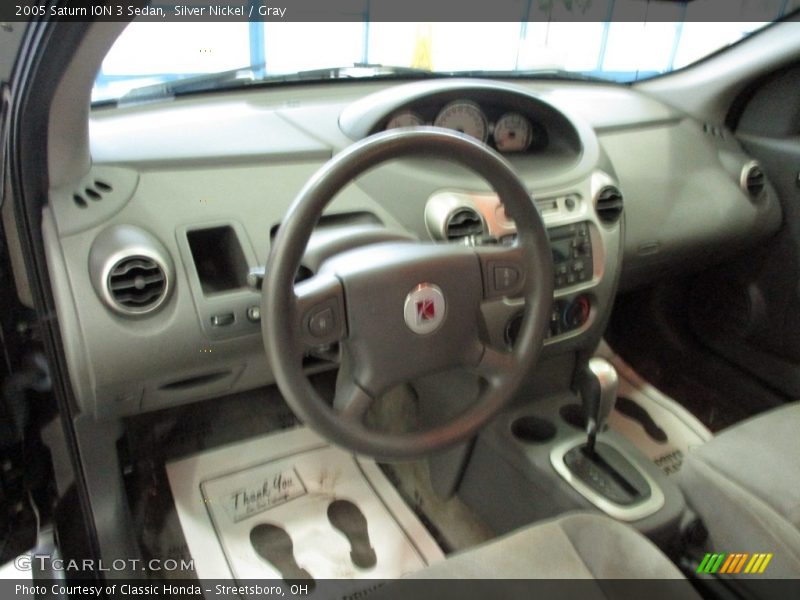 Silver Nickel / Gray 2005 Saturn ION 3 Sedan