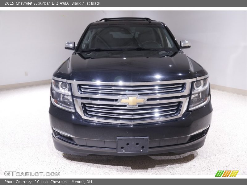 Black / Jet Black 2015 Chevrolet Suburban LTZ 4WD