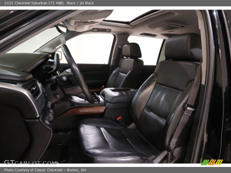 Black / Jet Black 2015 Chevrolet Suburban LTZ 4WD