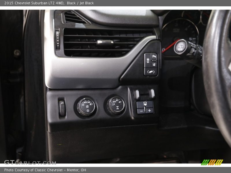 Black / Jet Black 2015 Chevrolet Suburban LTZ 4WD