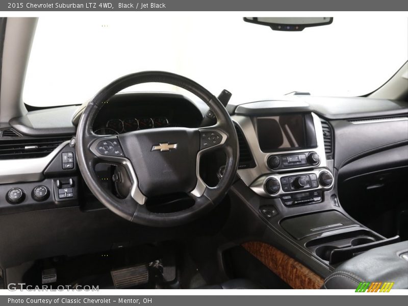Black / Jet Black 2015 Chevrolet Suburban LTZ 4WD