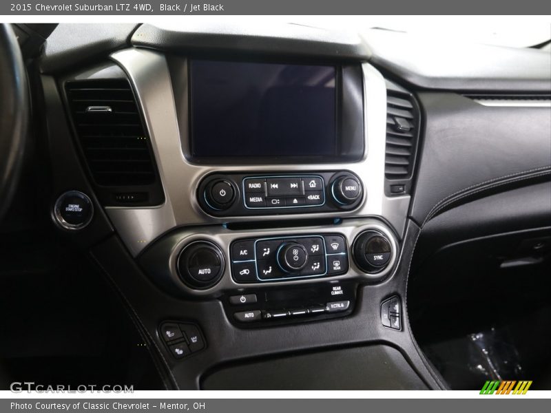 Black / Jet Black 2015 Chevrolet Suburban LTZ 4WD