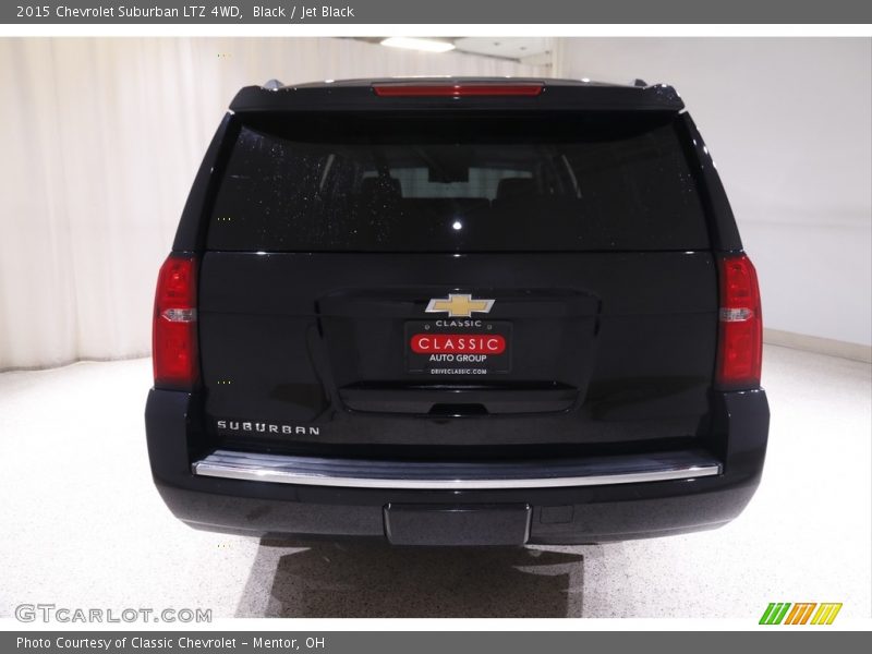 Black / Jet Black 2015 Chevrolet Suburban LTZ 4WD