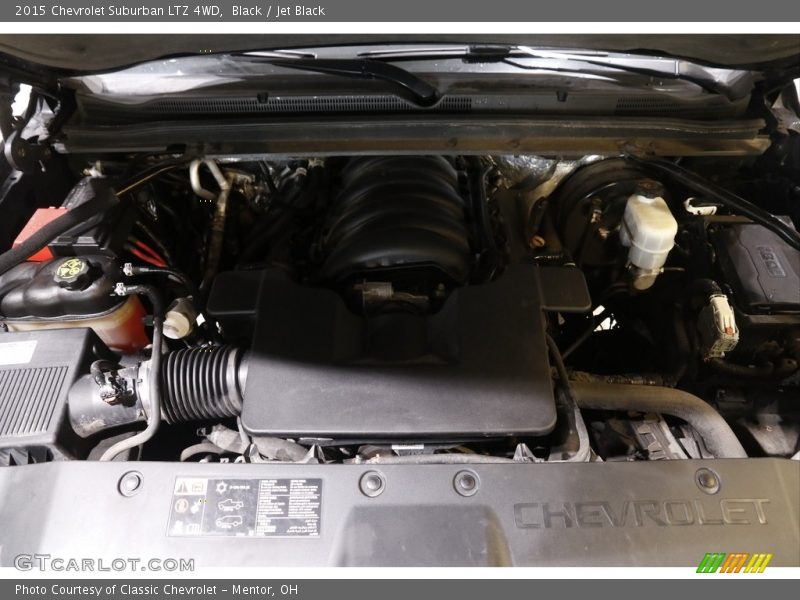 Black / Jet Black 2015 Chevrolet Suburban LTZ 4WD