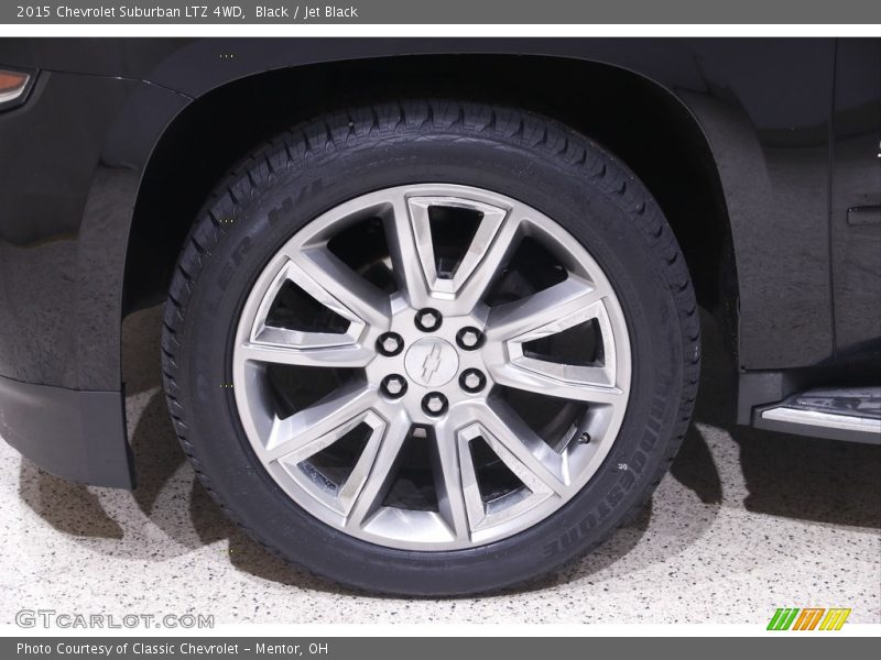 Black / Jet Black 2015 Chevrolet Suburban LTZ 4WD