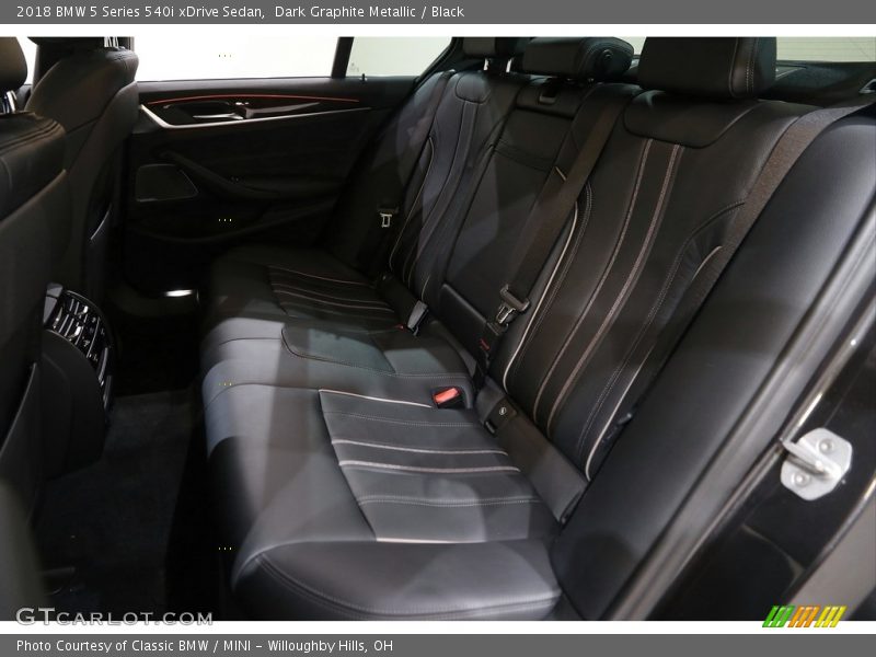 Dark Graphite Metallic / Black 2018 BMW 5 Series 540i xDrive Sedan