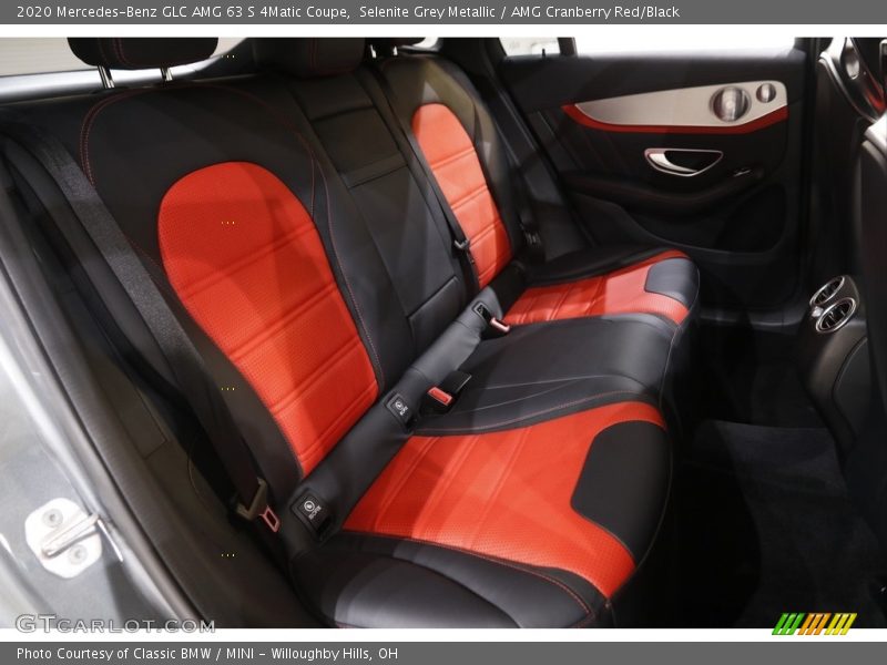 Rear Seat of 2020 GLC AMG 63 S 4Matic Coupe