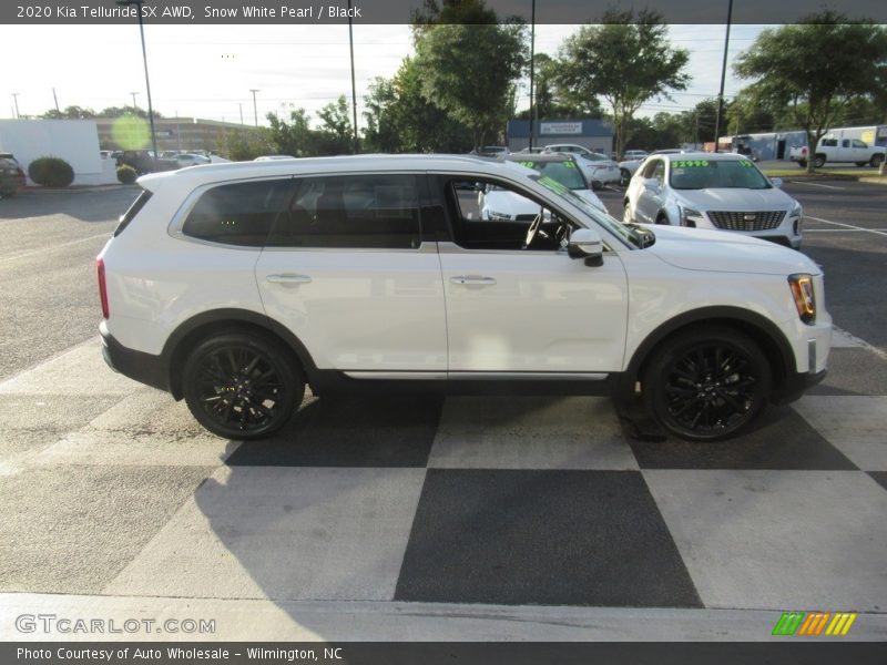 Snow White Pearl / Black 2020 Kia Telluride SX AWD