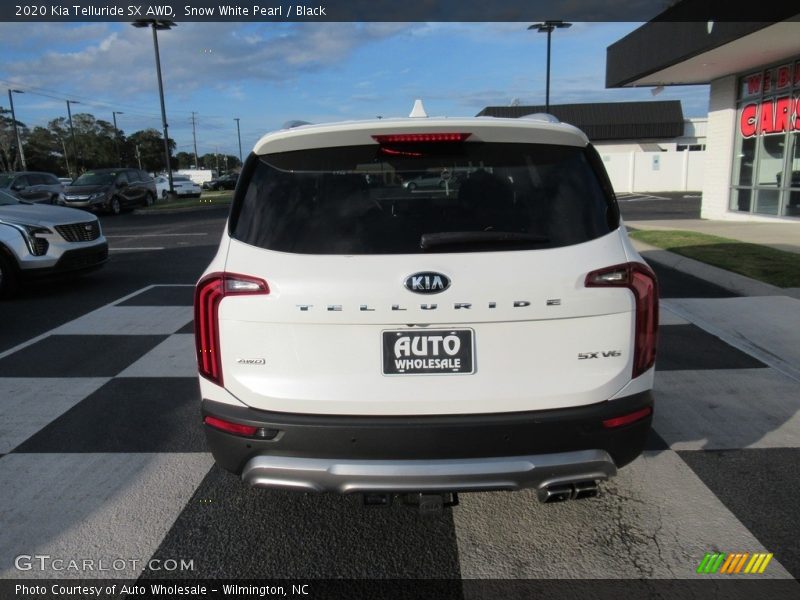 Snow White Pearl / Black 2020 Kia Telluride SX AWD