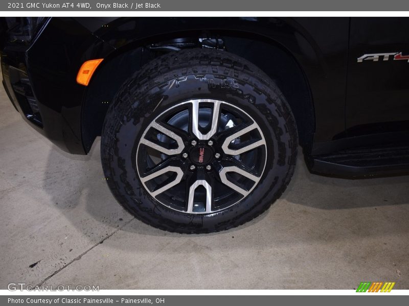 Onyx Black / Jet Black 2021 GMC Yukon AT4 4WD