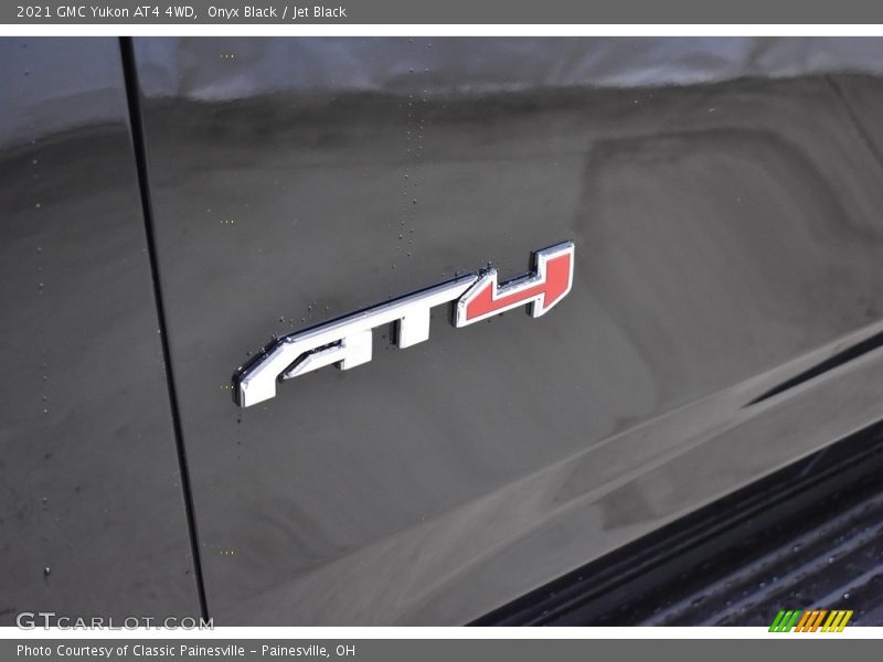 Onyx Black / Jet Black 2021 GMC Yukon AT4 4WD