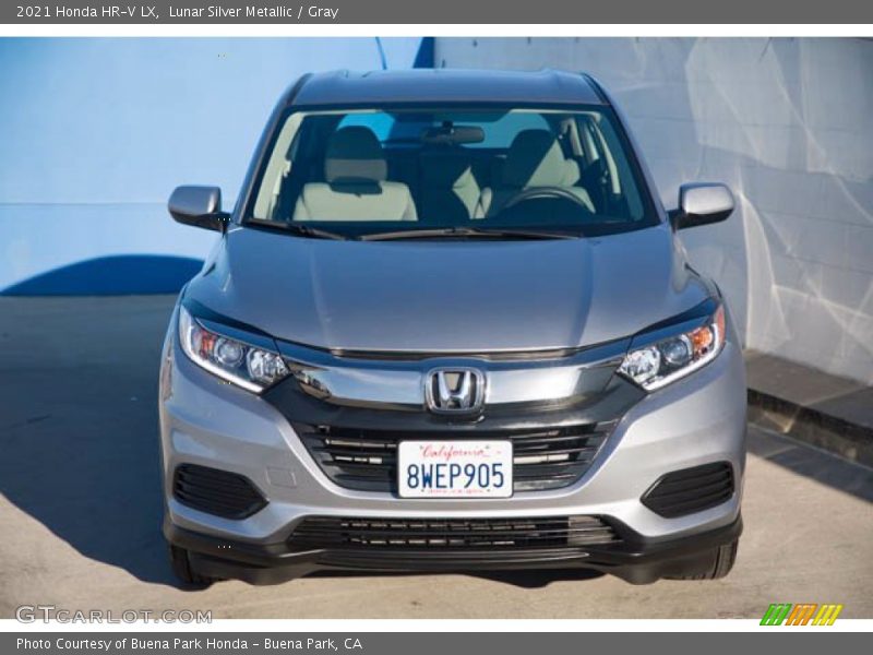 Lunar Silver Metallic / Gray 2021 Honda HR-V LX