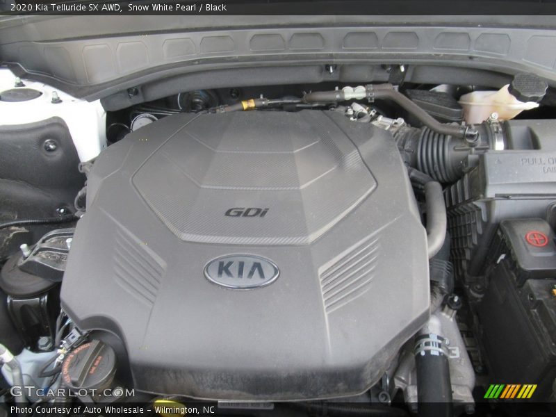 Snow White Pearl / Black 2020 Kia Telluride SX AWD