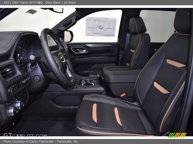 Onyx Black / Jet Black 2021 GMC Yukon AT4 4WD