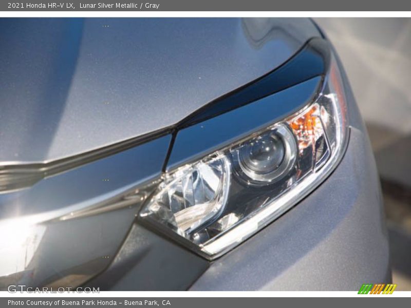 Lunar Silver Metallic / Gray 2021 Honda HR-V LX
