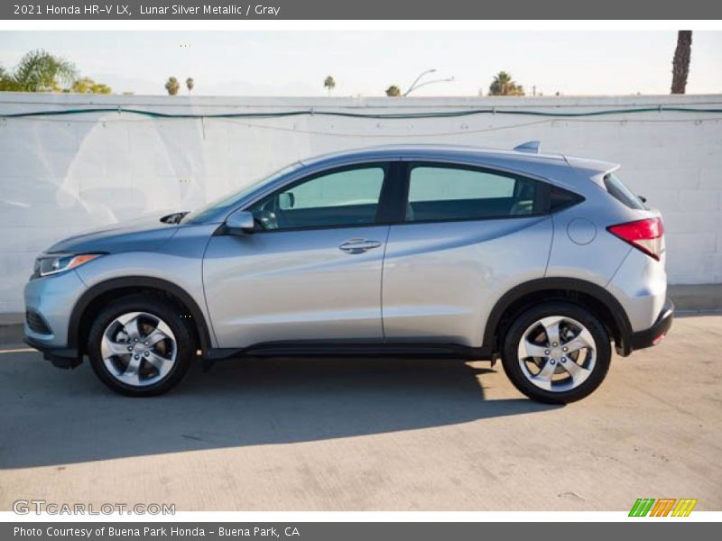 Lunar Silver Metallic / Gray 2021 Honda HR-V LX