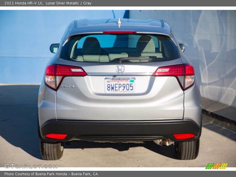Lunar Silver Metallic / Gray 2021 Honda HR-V LX