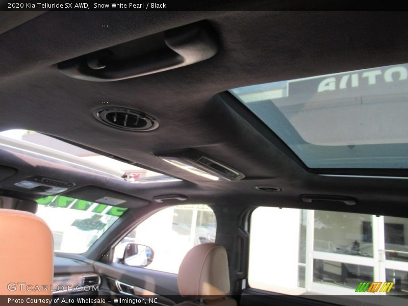 Snow White Pearl / Black 2020 Kia Telluride SX AWD