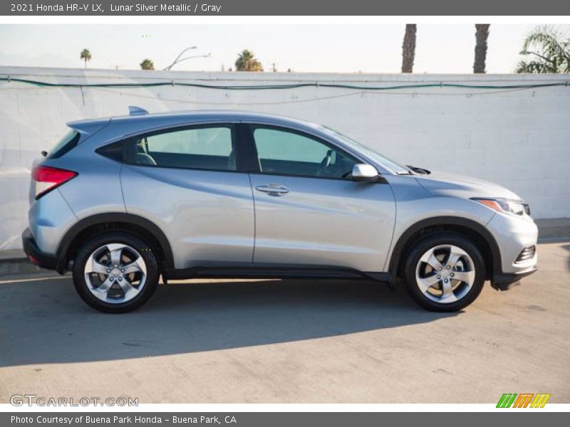 Lunar Silver Metallic / Gray 2021 Honda HR-V LX