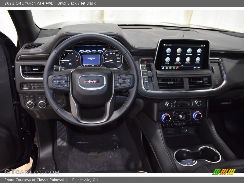 Onyx Black / Jet Black 2021 GMC Yukon AT4 4WD
