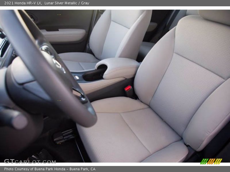 Lunar Silver Metallic / Gray 2021 Honda HR-V LX
