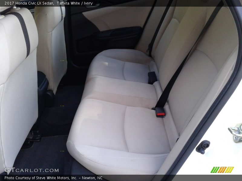 Taffeta White / Ivory 2017 Honda Civic LX Sedan