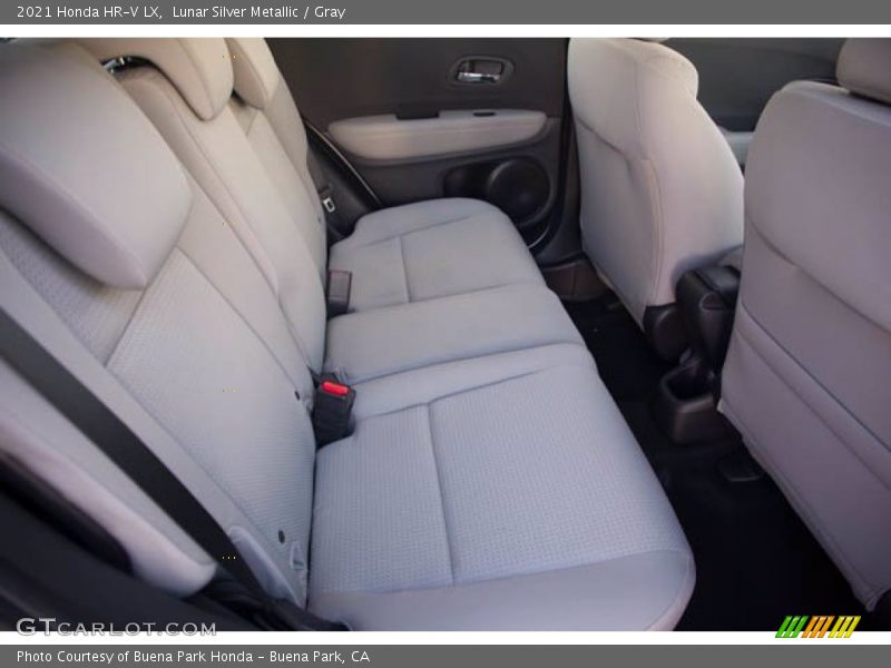 Lunar Silver Metallic / Gray 2021 Honda HR-V LX