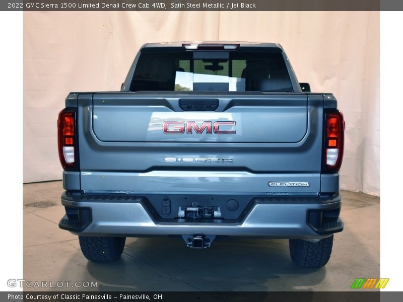 Satin Steel Metallic / Jet Black 2022 GMC Sierra 1500 Limited Denali Crew Cab 4WD