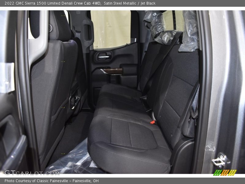 Satin Steel Metallic / Jet Black 2022 GMC Sierra 1500 Limited Denali Crew Cab 4WD