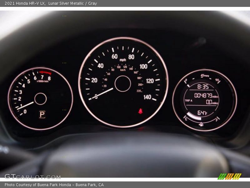 Lunar Silver Metallic / Gray 2021 Honda HR-V LX