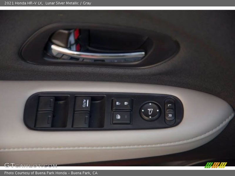 Lunar Silver Metallic / Gray 2021 Honda HR-V LX