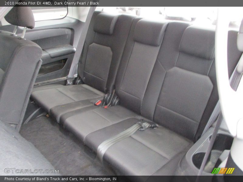 Dark Cherry Pearl / Black 2010 Honda Pilot EX 4WD