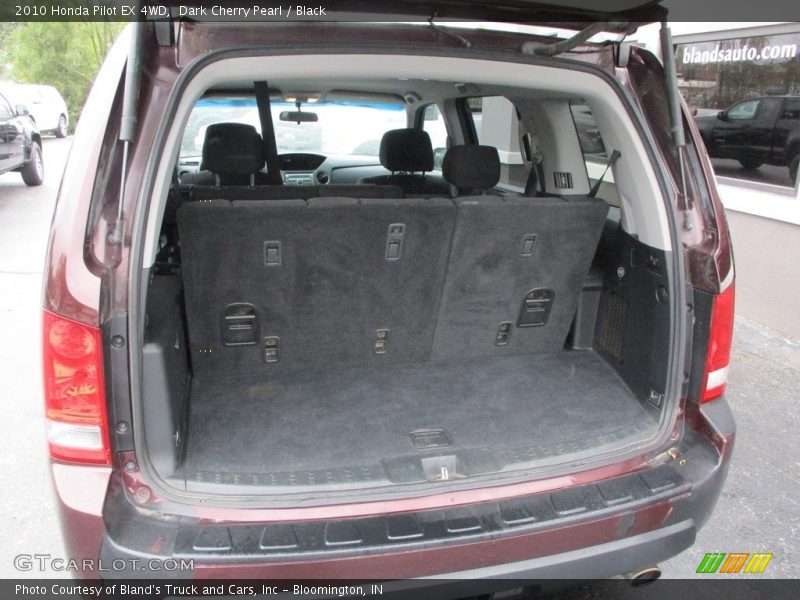 Dark Cherry Pearl / Black 2010 Honda Pilot EX 4WD