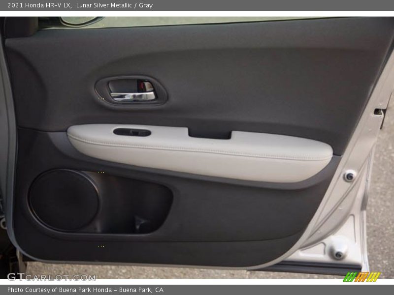 Lunar Silver Metallic / Gray 2021 Honda HR-V LX